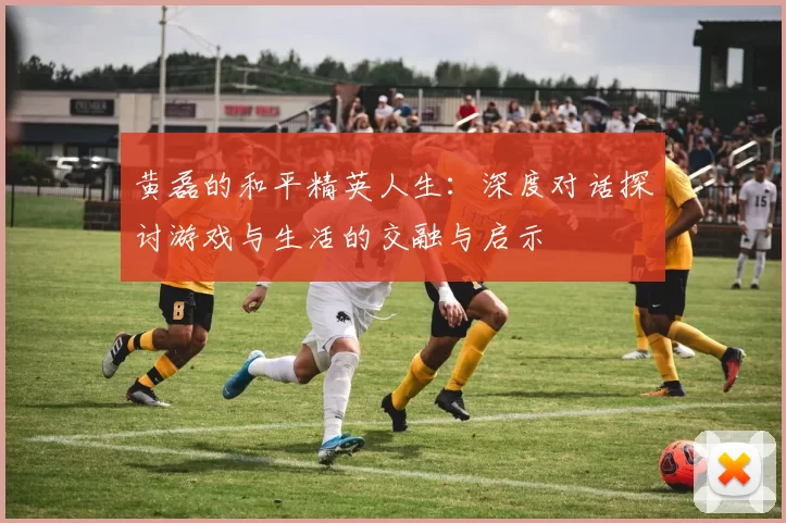 黄磊的和平精英人生：深度对话探讨游戏与生活的交融与启示