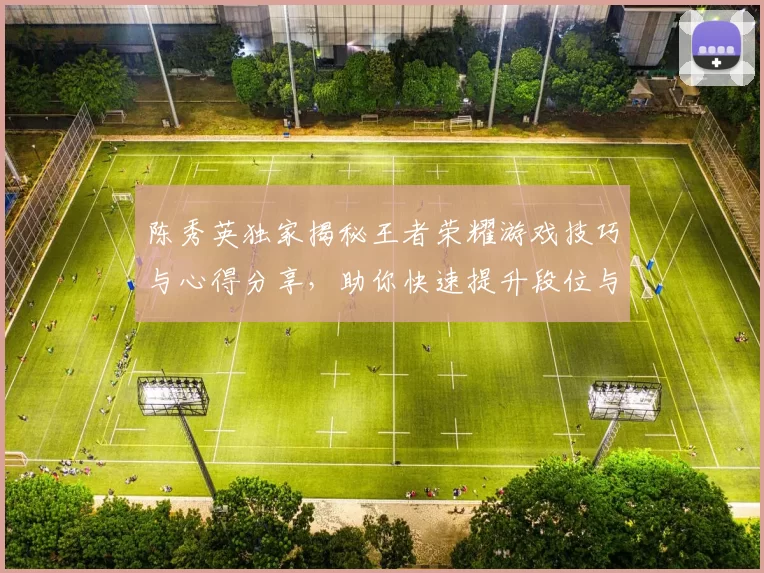 陈秀英独家揭秘王者荣耀游戏技巧与心得分享，助你快速提升段位与游戏体验